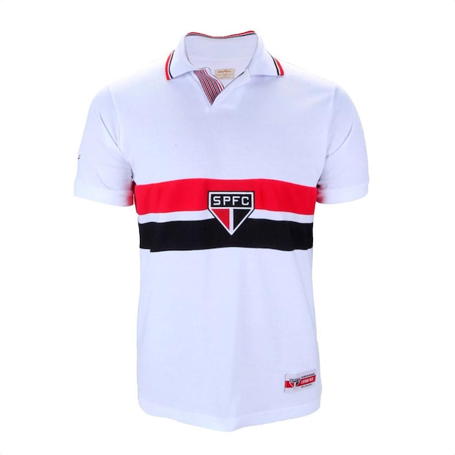 Camisa do São Paulo Retromania Bimundial 92/93 - Masculina - Foto 1