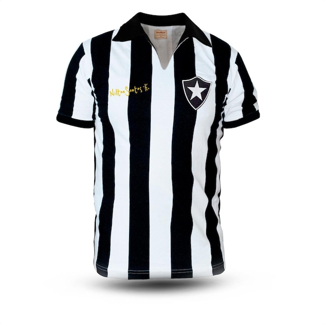 Camisa Botafogo Braziline Nilton Santos 1962 - Masculina - Foto 1