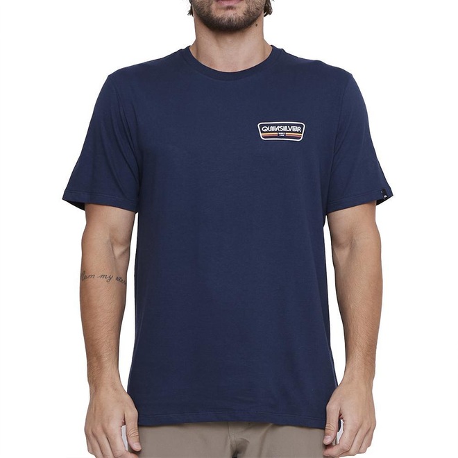 Camiseta Quiksilver Range Life Sm25 - Masculina - Foto 1