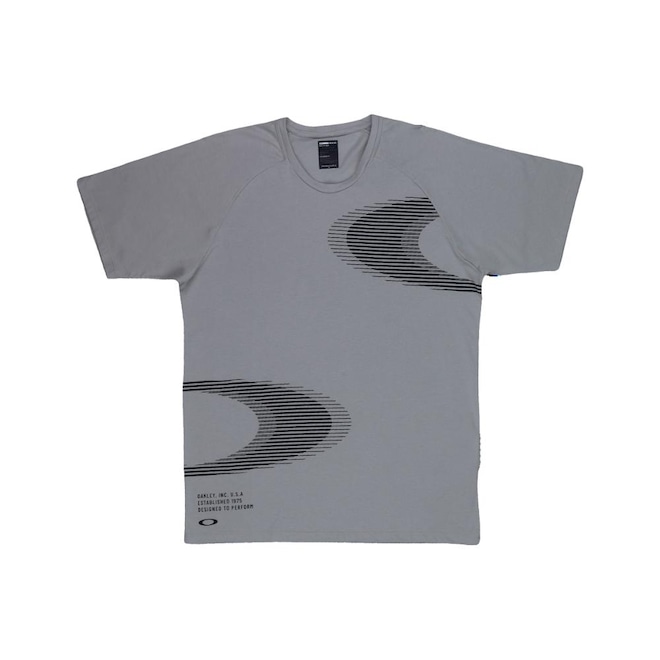 Camiseta Treino Oakley Trn Half Hd Tee Novo Modelo - Foto 1