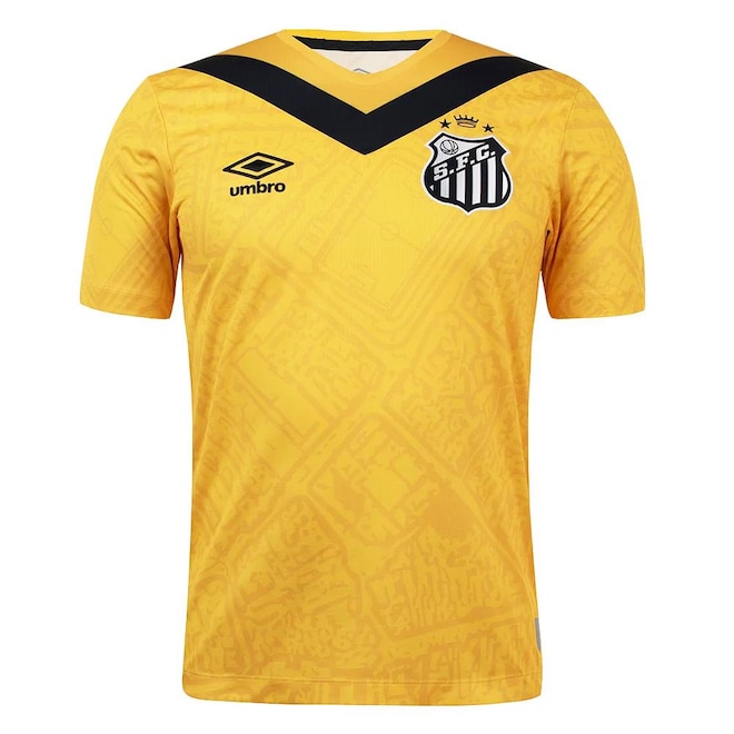Camisa do Santos 24 Umbro Masculina Torcedor - Foto 1