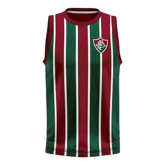 Camiseta Regata do Fluminense Glória Braziline Masculina - Foto 1