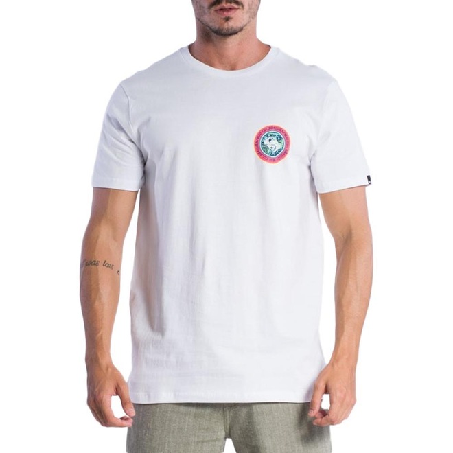 Camiseta Quiksilver Omni Circle - Masculina - Foto 1