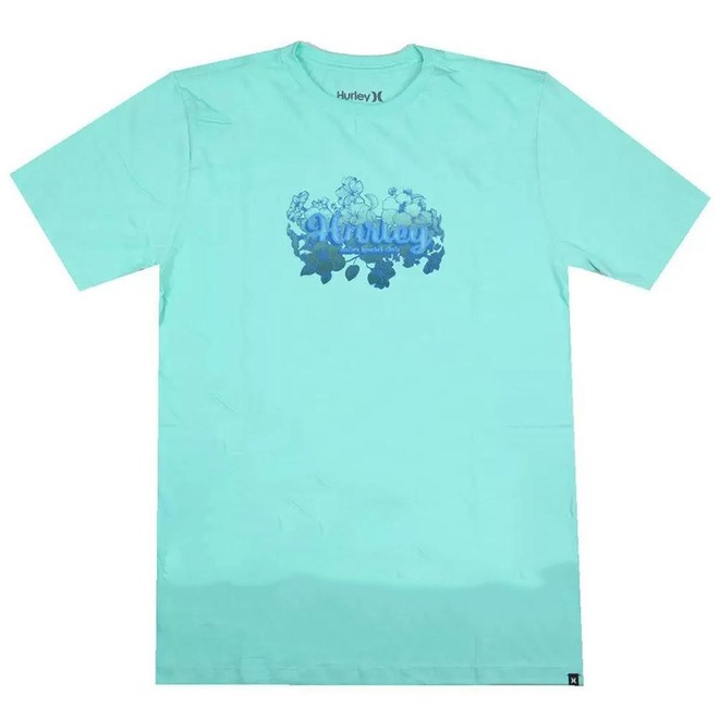 Camiseta Hurley Flower - Masculina - Foto 1