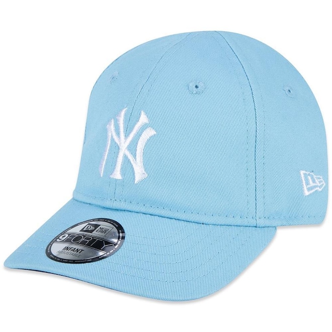 Boné Aba Curva New Era 920 New York Yankees Elástico - Infantil - Foto 1
