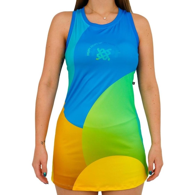 Vestido Beach Tennis com Shorts Hupi Aria - Adulto - Foto 1