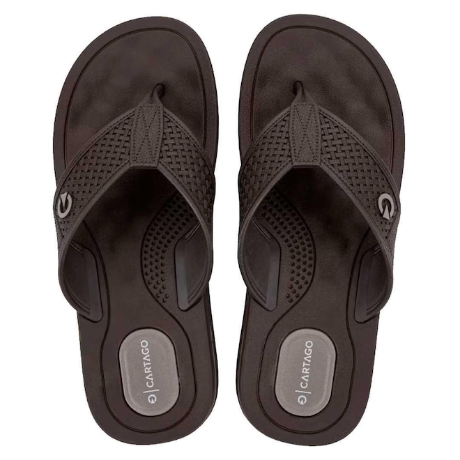 Chinelo Cartago Texas com Necessaire 12213 - Masculino - Foto 1