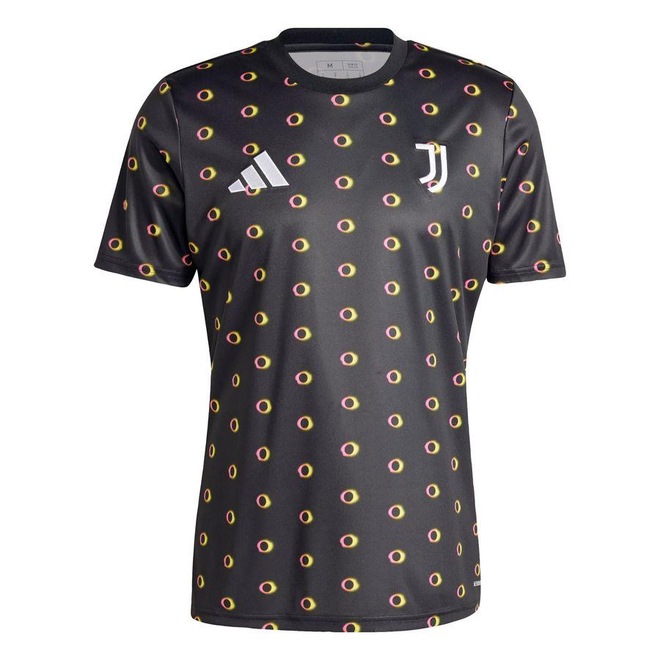 Camisa Pré-Jogo Juventus adidas - Masculina - Foto 1