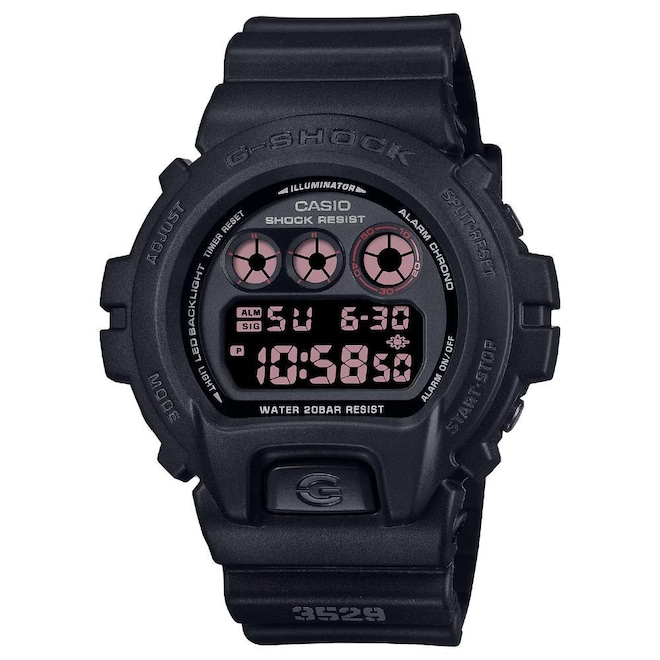 Relógio Casio G-Shock Dw-6900Ums-1Dr Led G-Shock Dw-6900 - Foto 1