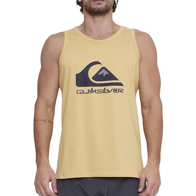 Camiseta Regata Quiksilver Full Logo - Masculina - Foto 1