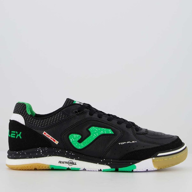 Chuteira Futsal Joma Top Flex Mundial - Adulto - Foto 1