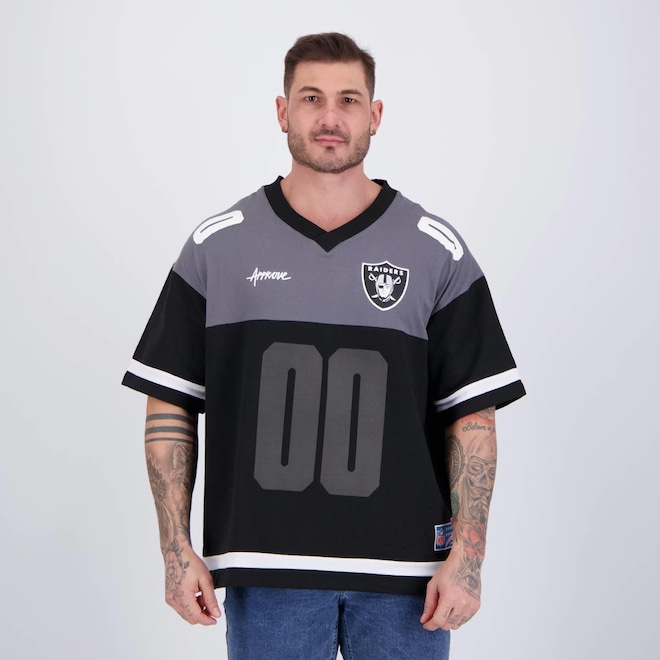 Camiseta Approve Nfl Raiders - Unissex - Foto 1