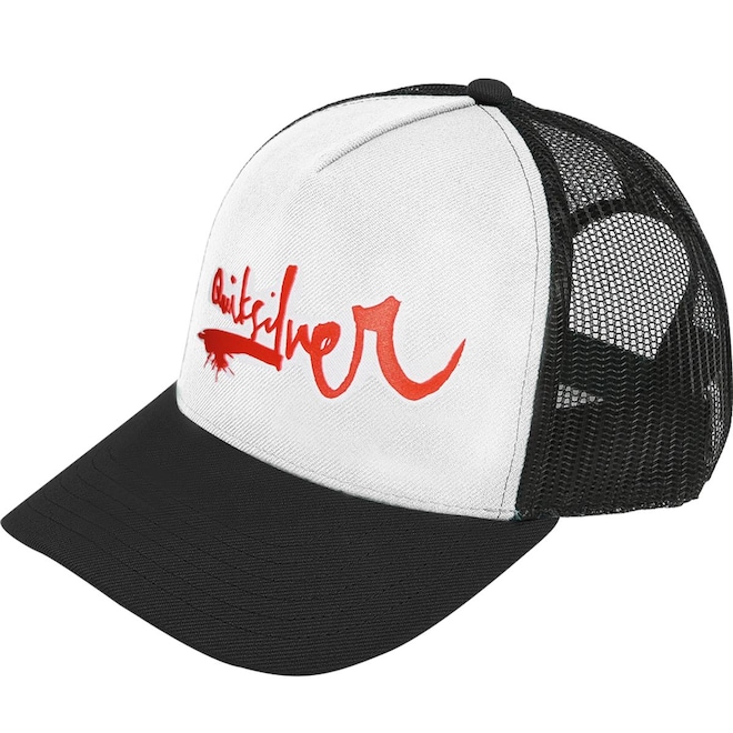 Boné Quiksilver Dna Impaired Trucker 3D - Snapback - Adulto - Foto 1