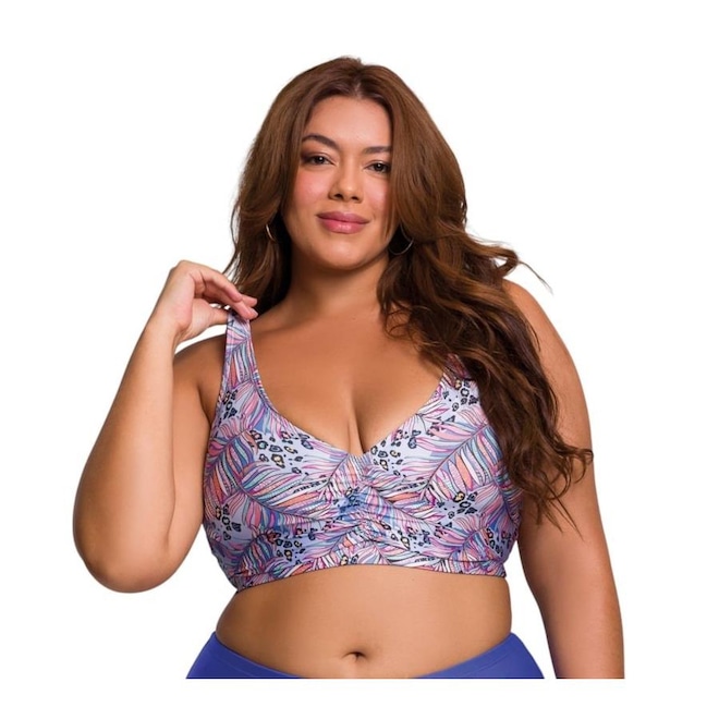 Top Biquíni Regata Selene Praia - Feminino - Foto 1