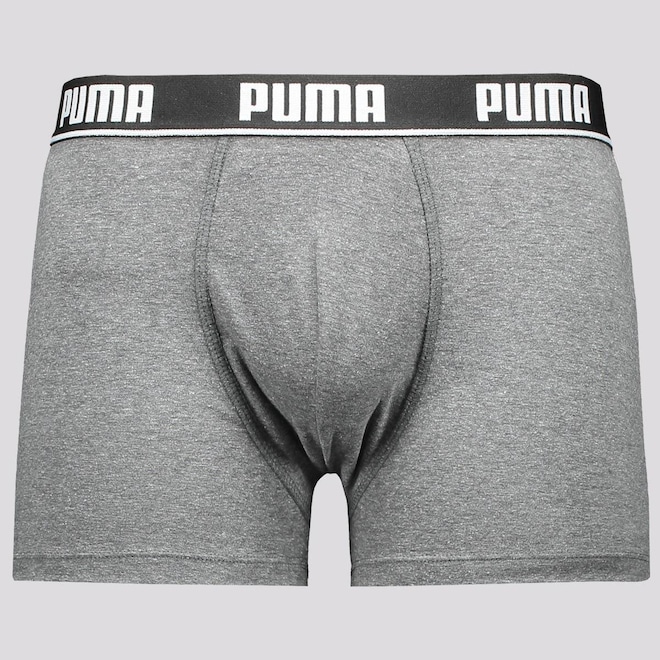 Cueca Puma Boxer Cotton - Adulto - Foto 1