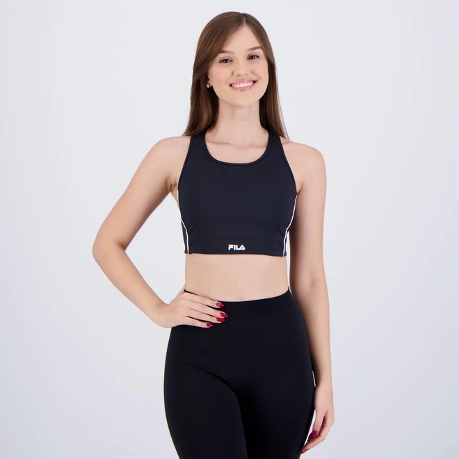 Top Fila Seven Stripes Fit - Feminino - Foto 1