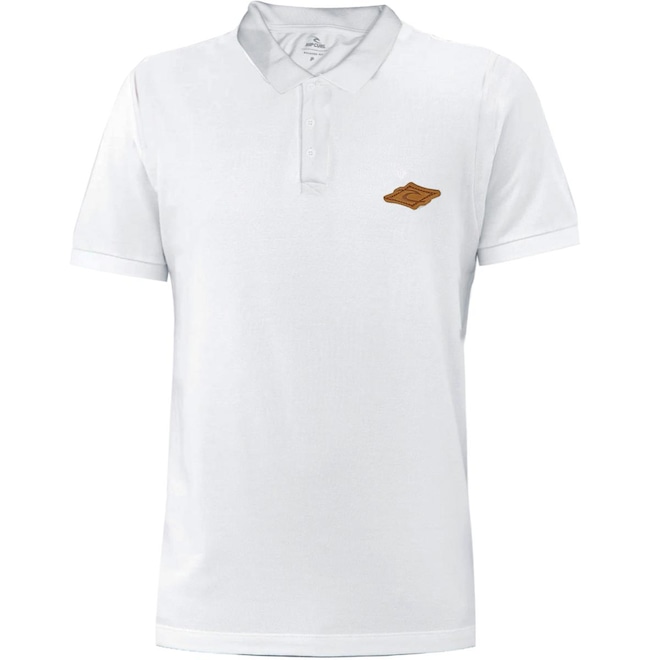 Camisa Polo Rip Curl Brand Blade Masculina - Foto 1
