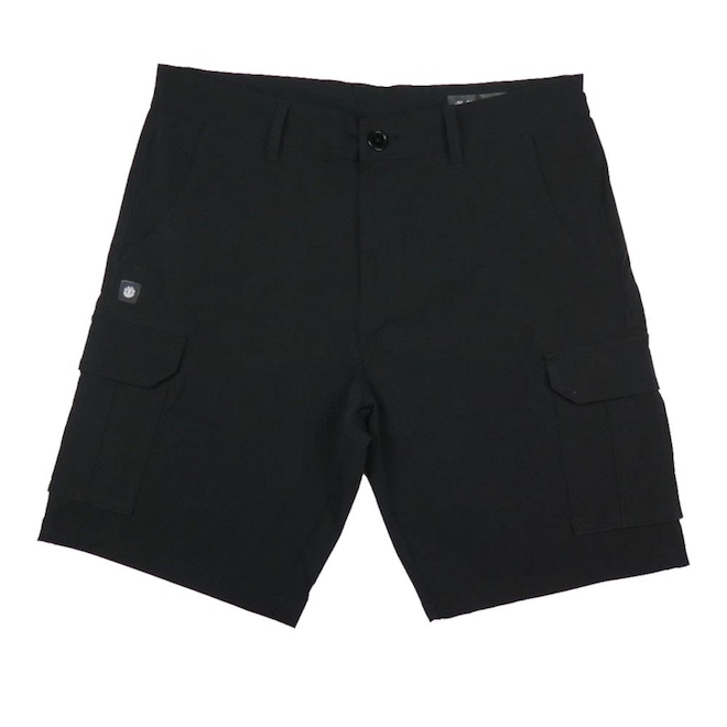 Bermuda Element Cargo Black - Masculina - Foto 1