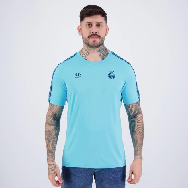 Camisa do Grêmio Concentração 2024 Umbro Masculina - Foto 1