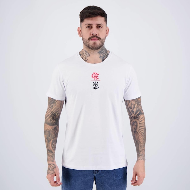 Camisa Flamengo Boteco Branca - Foto 1