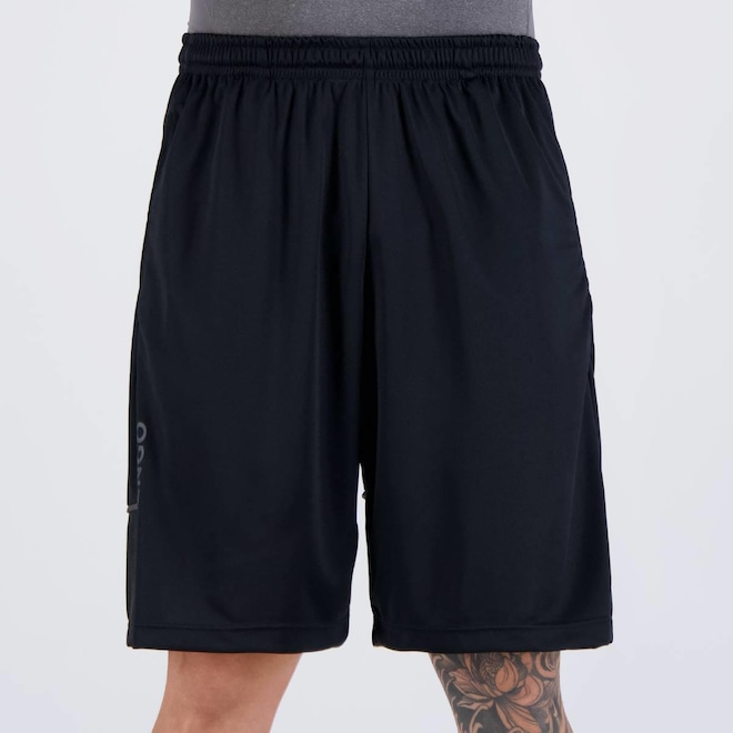 Bermuda Flamengo Palma Preta - Foto 1