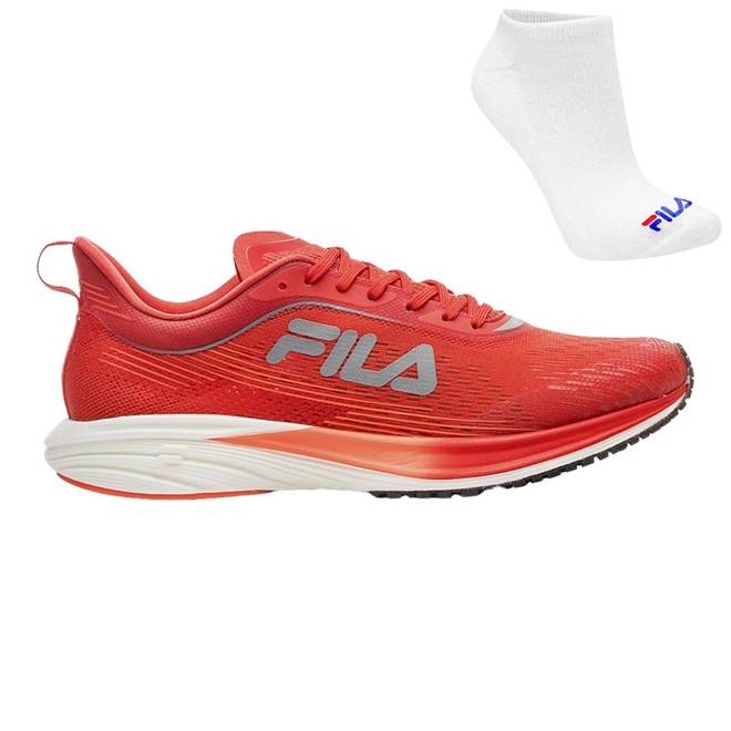 Tênis Fila Kr6 Frame + Meia - Masculino - Foto 1