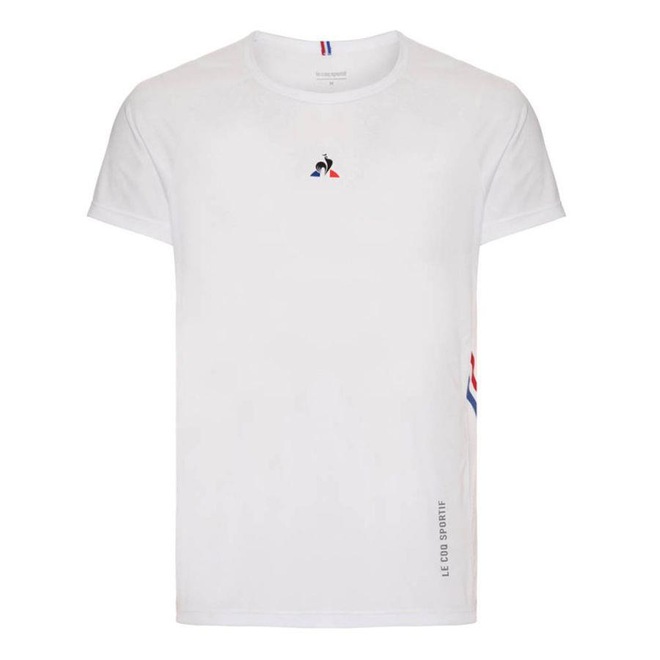 Camiseta Ts Dry Cool Branco - Le Coq Sportif - Le Coq Sportif - Masculino - Foto 1