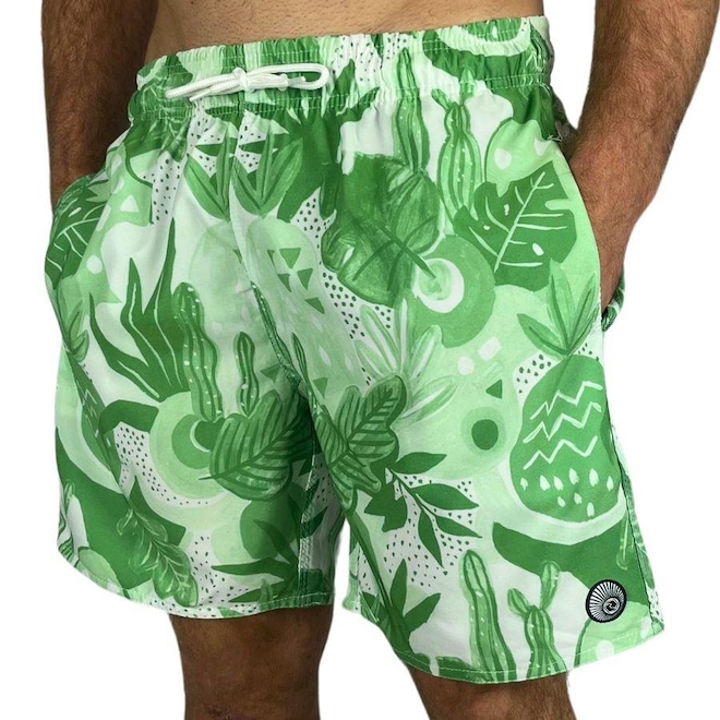 Shorts Surftrip Floral - Masculino - Foto 1