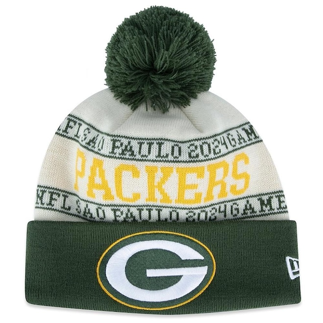 Gorro New Era Green Bay Packers 2024 São Paulo Game - Foto 1