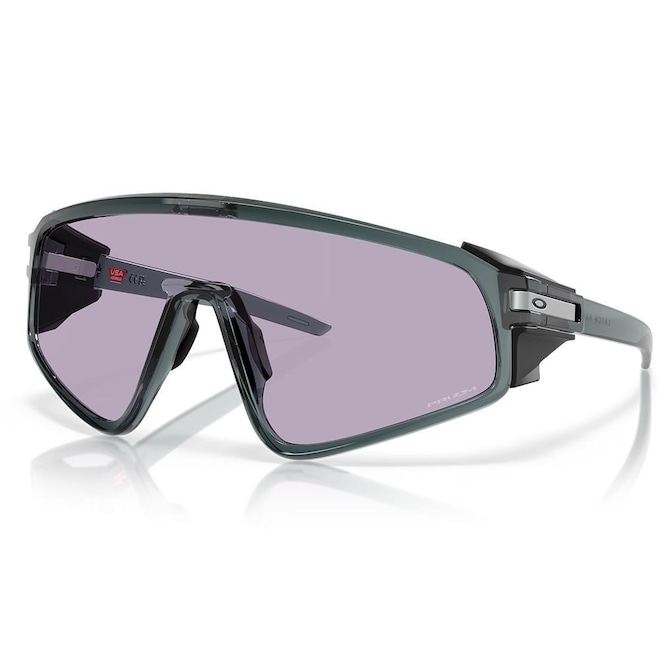 Óculos de Sol Oakley Latch Panel Crystal Prizm Slate - Unissex - Foto 1
