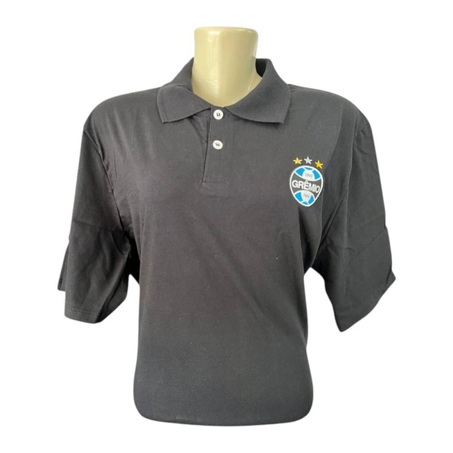 Camisa Betel Polo Grêmio Casual - Masculina - Foto 1