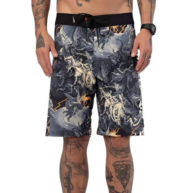 Bermuda Boardshorts Mcd Renascimento Masculina - Foto 1