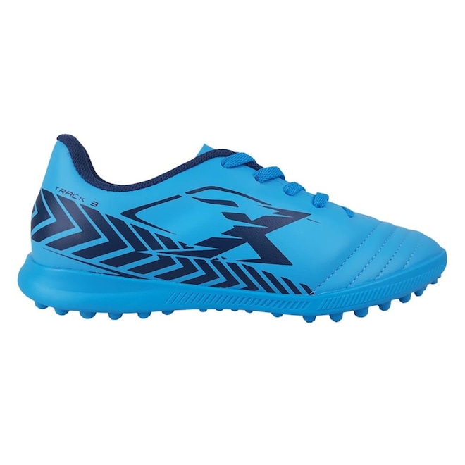 Chuteira Society Oxn Track 3 Fit - Infantil - Foto 1