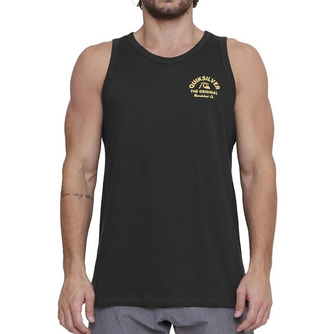 Camiseta Regata Quiksilver Classic Arch - Masculina - Foto 1