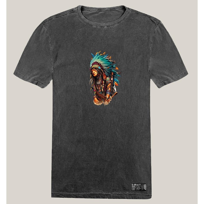 Camiseta Estonada Masculina Prime Wss Tribal Essence - Foto 1