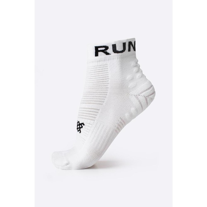 Meia Curta para Corrida Hupi Running Pro Run 36 a 42 Adulto - Foto 1