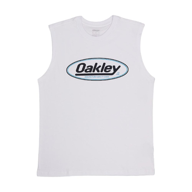 Camiseta Regata Oakley Garage Tank - Masculina - Foto 1