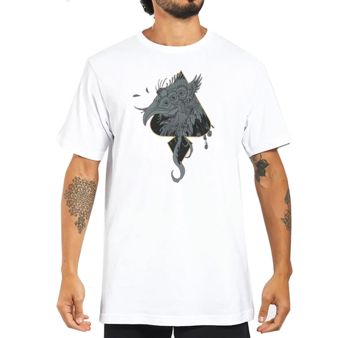 Camiseta Mcd Pássaro Espada Bailon - Masculina - Foto 1