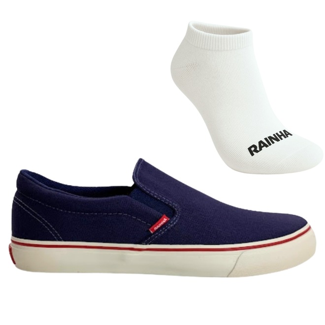 Tênis Rainha Iate Iv + Meia - Masculino - Foto 1