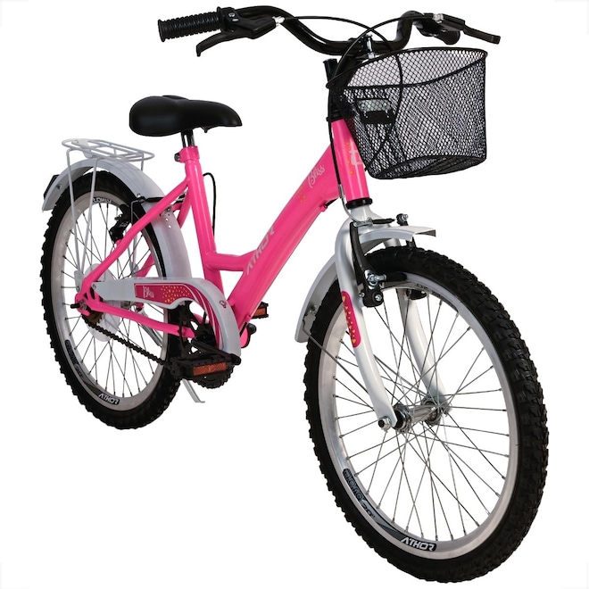 Bicicleta Athor Bliss Aro 20 com Cestinha - Infantil - Foto 1