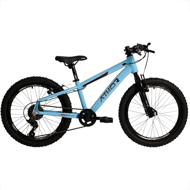 Bicicleta Athor Aro 20 Brave Series Shimano Tourney 7 Velocidades - Infantil - Foto 1
