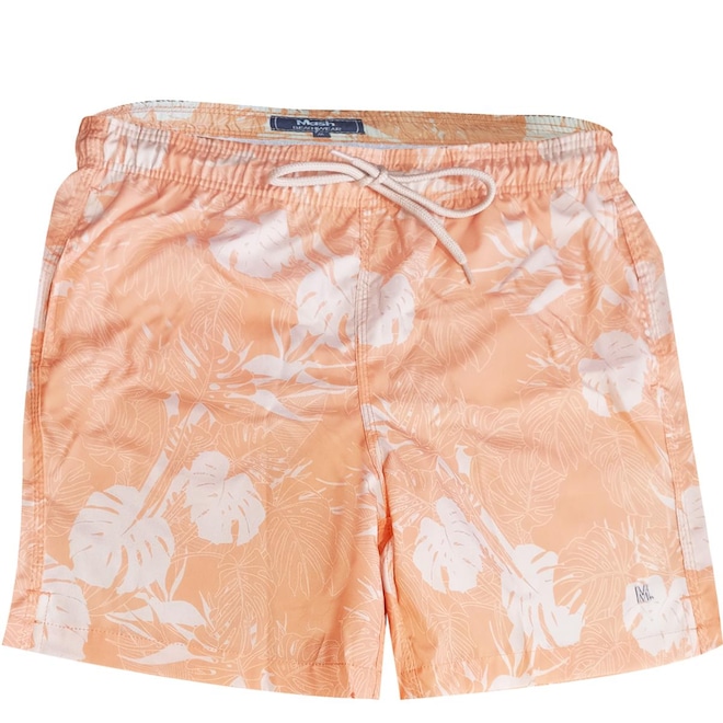 Short Água Mash Casual Folhagem - Masculino - Foto 1