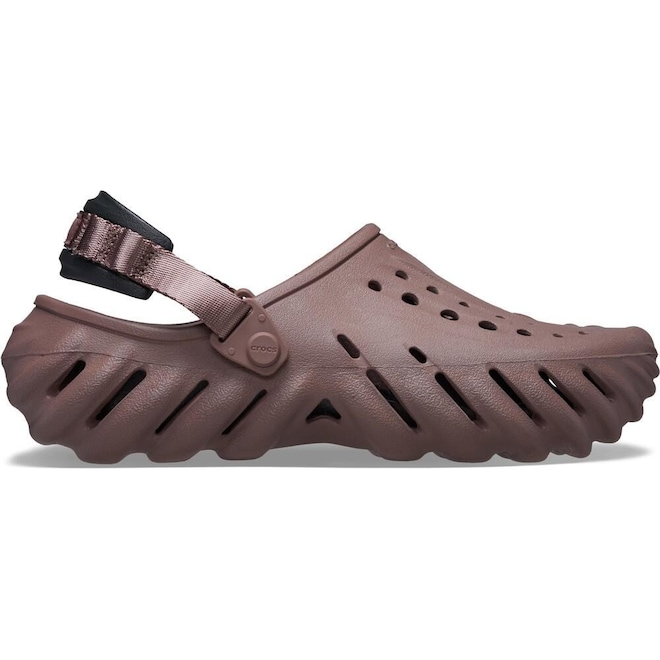 Sandália Crocs Echo Clog Truffle - Unissex - Foto 1