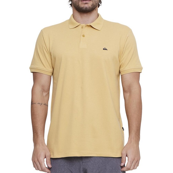 Camisa Polo Quiksilver Embroidery Piquet - Masculina - Foto 1