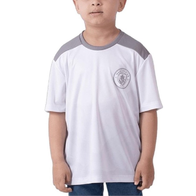 Camisa Manchester City Braziline Medlock - Infantil - Foto 1
