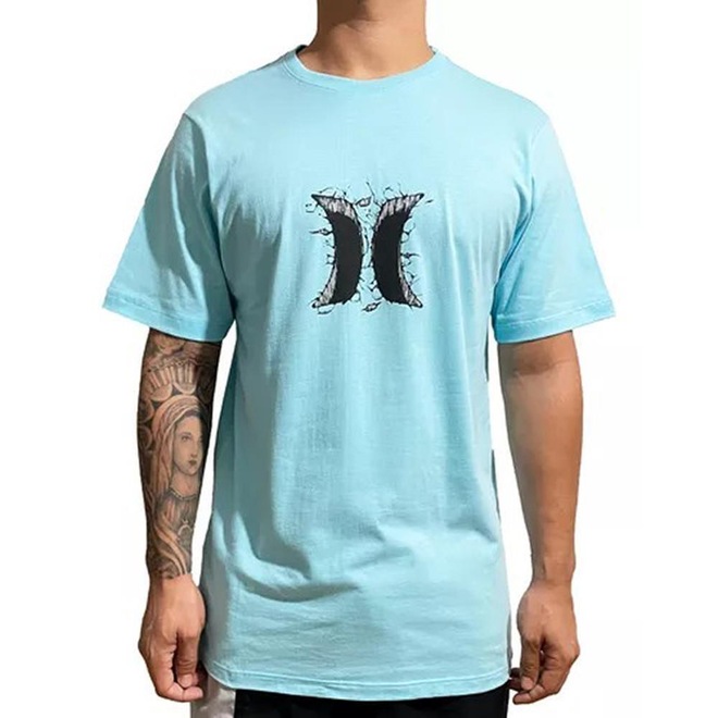 Camiseta Hurley Hole - Masculina - Foto 1