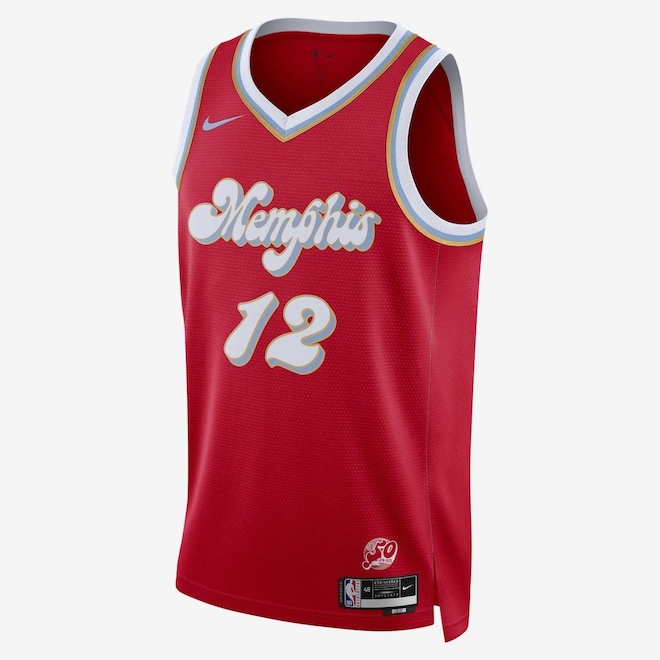 Camiseta Regata Nike Memphis Grizzlies Masculina City Edition 2024/25 - Masculina - Foto 1