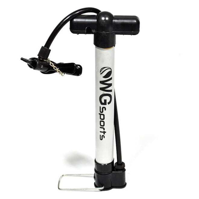 Bomba de Ar Wg Pneu Bicicleta 30 Cm Alumínio - Foto 1