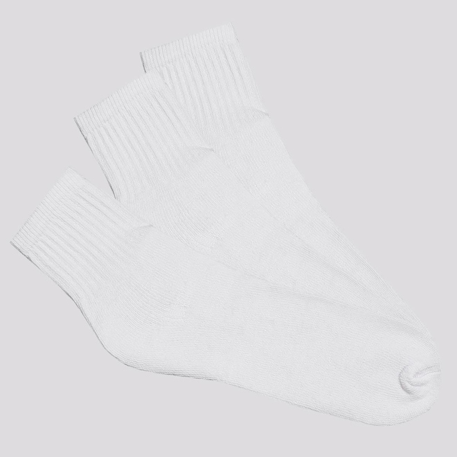 Kit Meias Selene 3 Pares Cano Curto Adulto - Foto 1