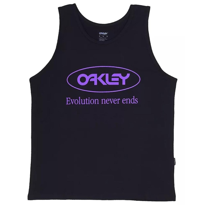Camiseta Regata Oakley B1B Evolution Tank - Masculina - Foto 1